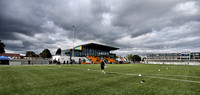 Football, Storms Overhead, Arbour Park, Slough Town